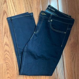 Michael Kors Izzy Cropped Skinny jeans, size 8